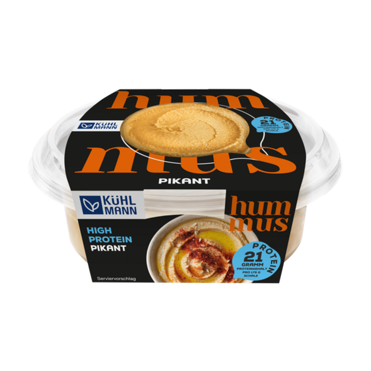 Kühlmann Hummus pikant High Protein 175g