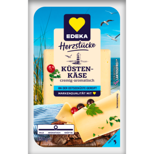EDEKA Herzstücke Küstenkäse mild-aromatisch 50% 150g