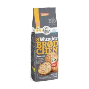 Bio Bauckhof Wunderbrödchen Protein glutenfrei 350g