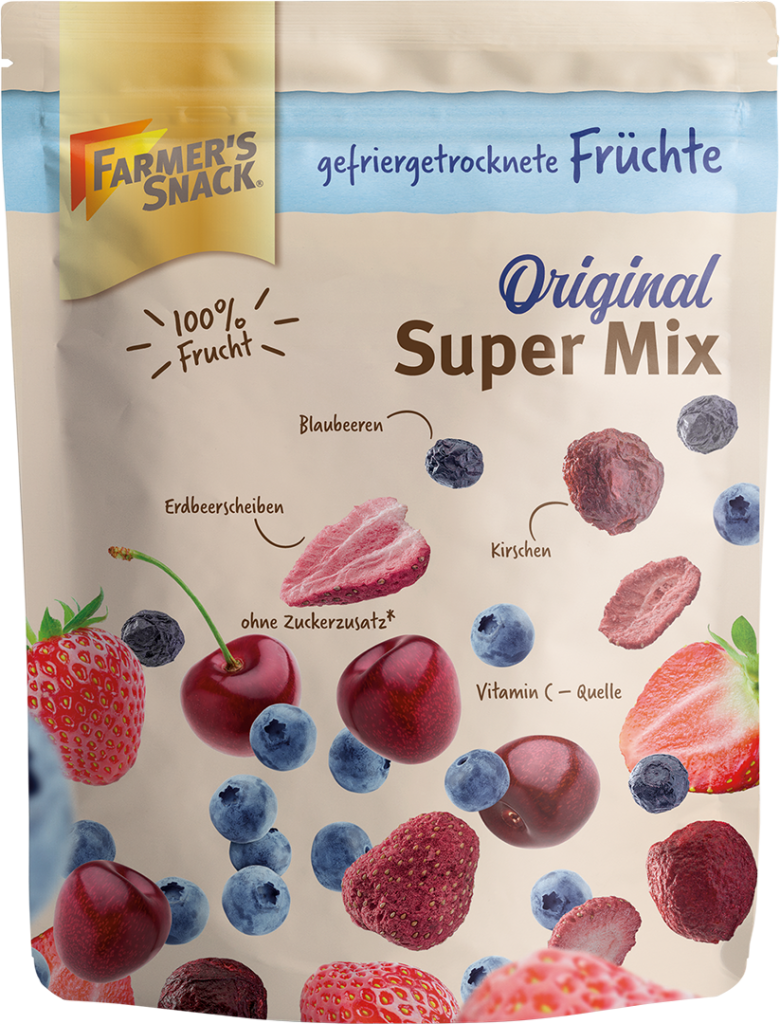 Farmers Snack Super Mix Pure Fruits gefget 25g