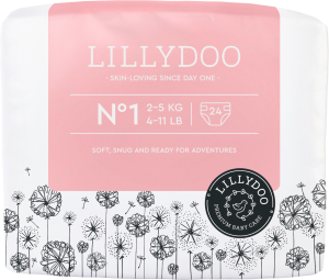 Lillydoo Windeln 2-5kg Gr.1 24ST