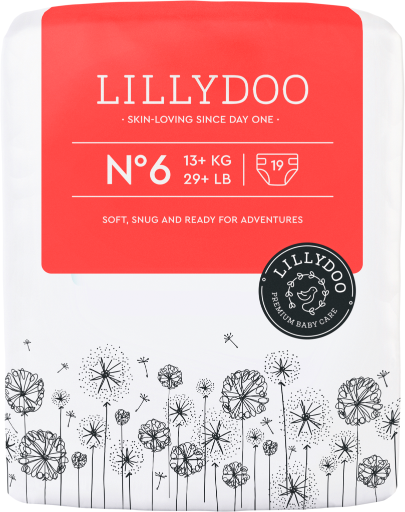 Lillydoo Windeln 13+kg Gr.6 19ST
