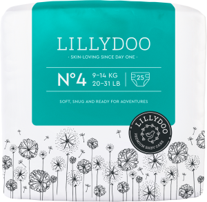 Lillydoo Windeln 9-14kg Gr.4 25ST