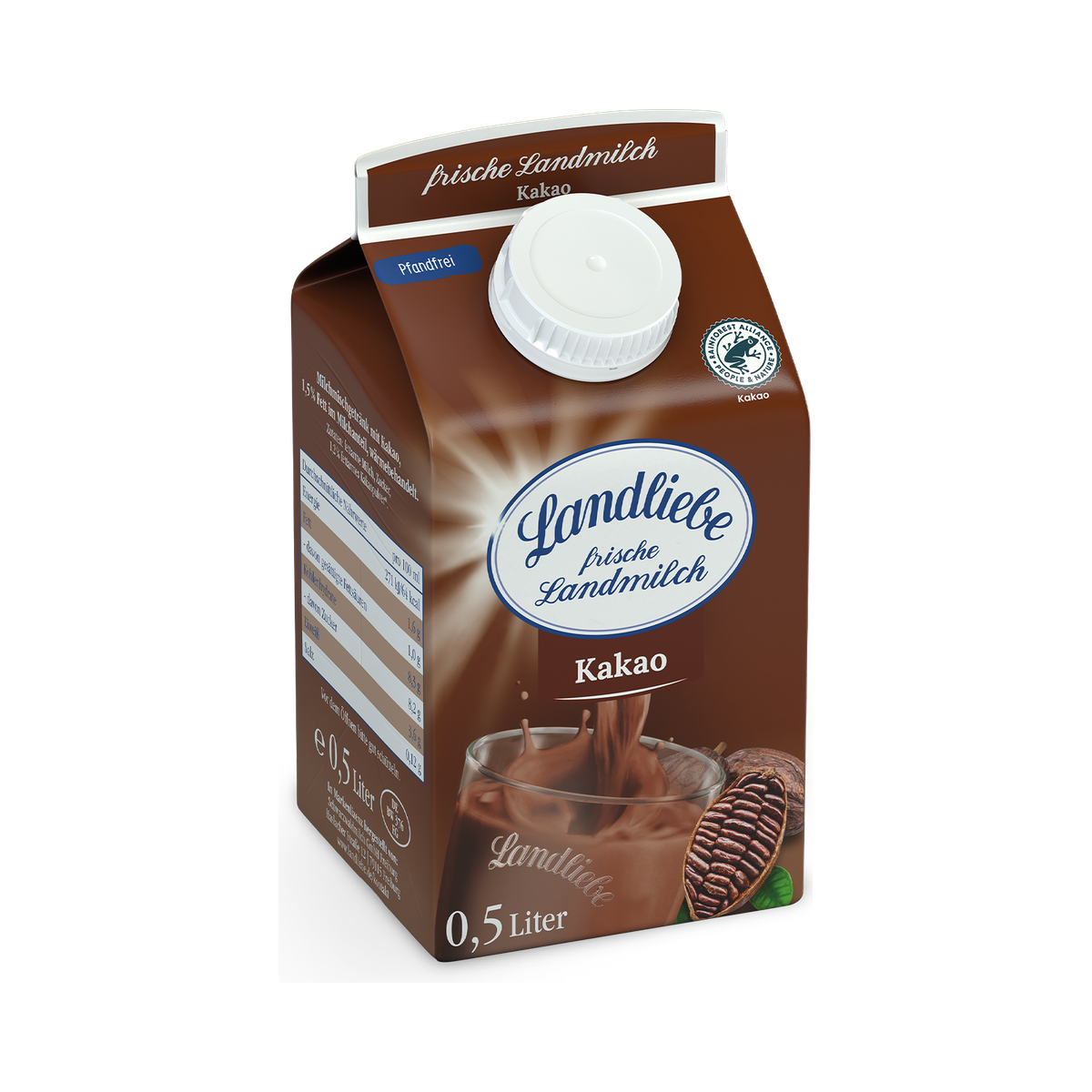 Landliebe Какао 1,5% 0,5l
