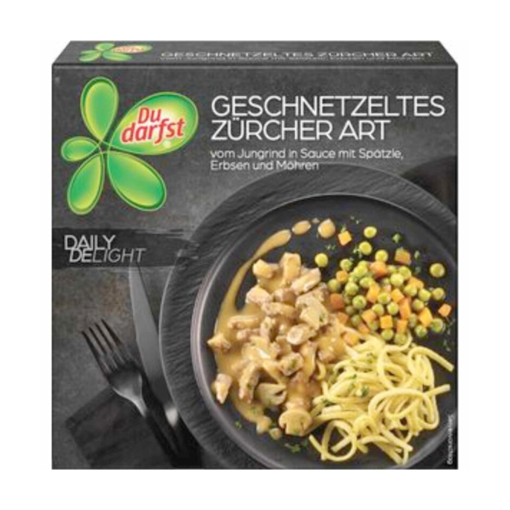Du darfst Daily Delight Geschnetzeltes Zürcher Art 460g