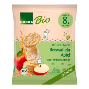 Bio EDEKA Apfel Reiswaffeln 35g