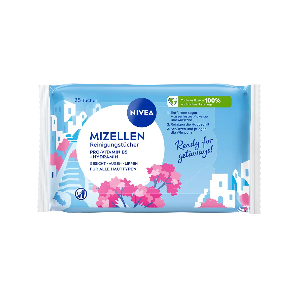 Nivea Mizellen Reinigungstücher 3in1 Collector Edition 25ST