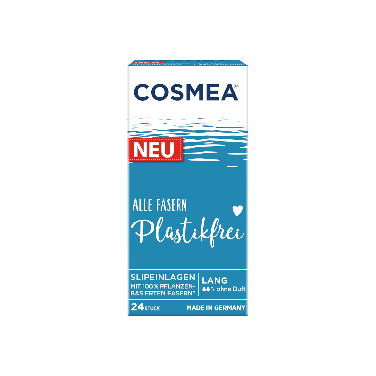 Cosmea Slipeinlagen Plastikfrei Lang 24ST