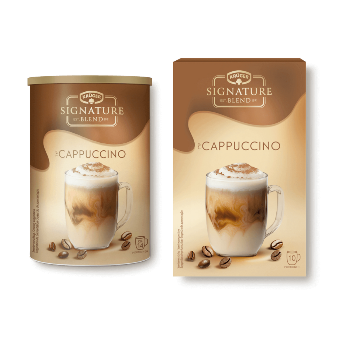 Krüger Signature Blend Cappucino 140g