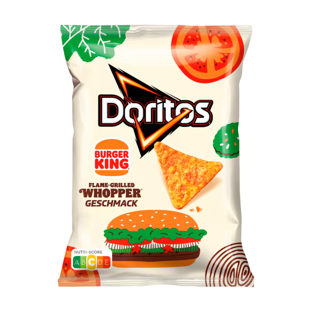 Doritos Flame grilled Whopper Geschmack 100g