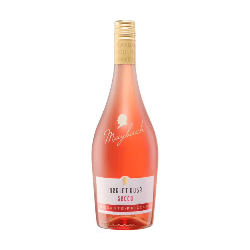 Maybach Secco Perlwein Merlot Rose 0,75l