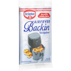 Dr.Oetker Airfryer Backin 3ST für 750g 33g