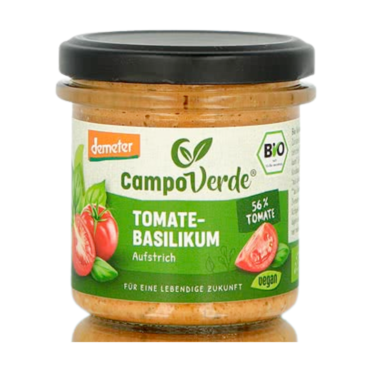 Demeter Campo Verde Aufstrich Tomate-Basilikum 135g