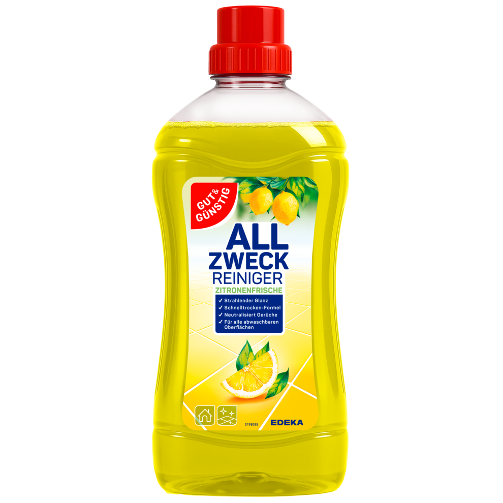GUT&GÜNSTIG Allzweckreiniger Zitronenduft 1,5l