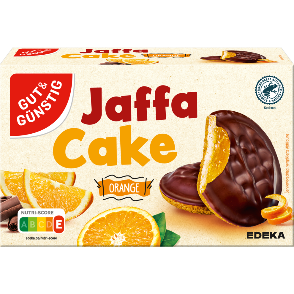 GUT&GÜNSTIG Jaffa Cakes Orange 300g