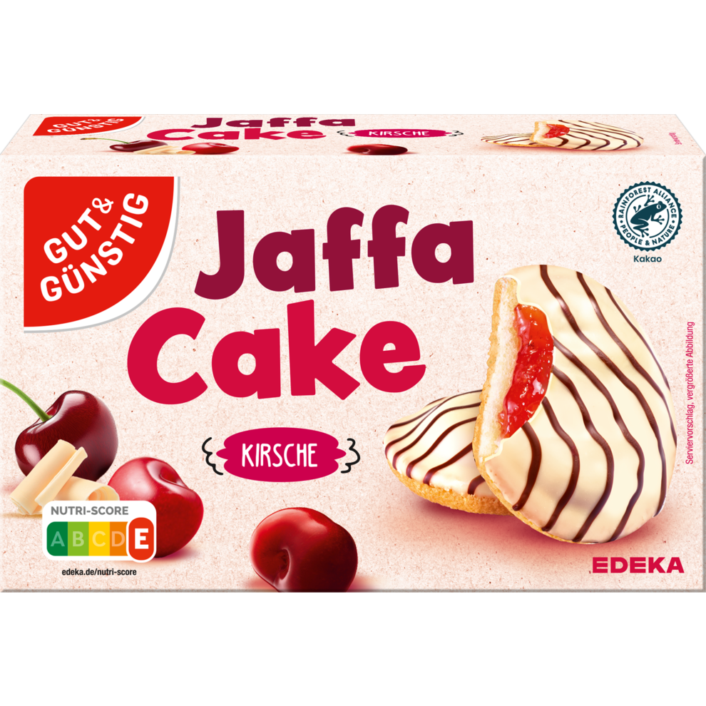 GUT&GÜNSSTIG Jaffa Cakes Kirsche 300g