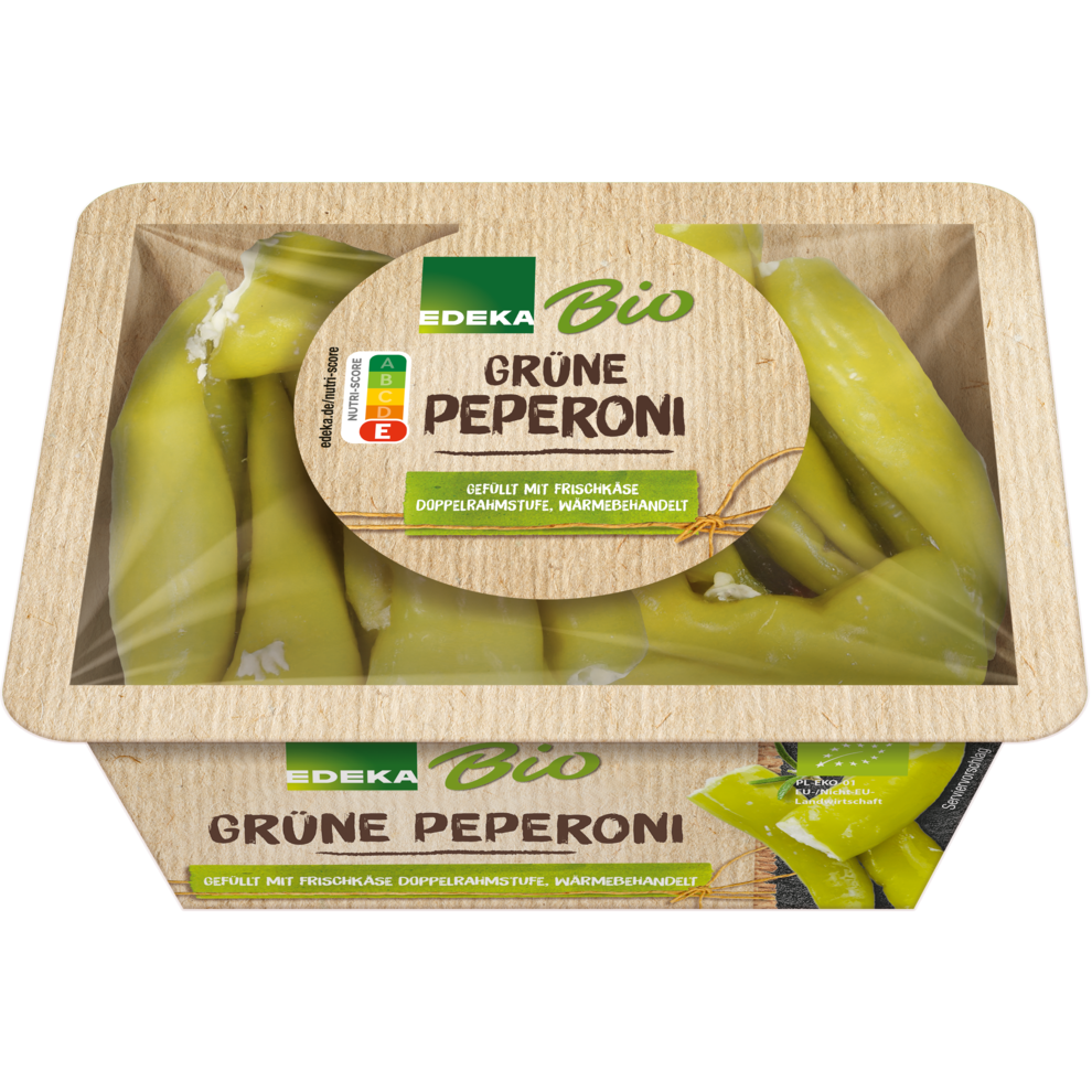 Bio EDEKA Peperoni mit Frischkäse 120g