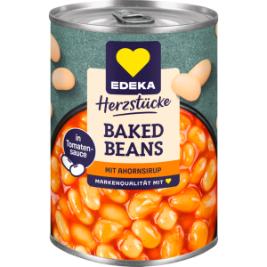 EDEKA Herzstücke Baked Beans mit Ahornsyrup 400g