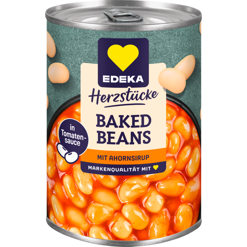 EDEKA Herzstücke Baked Beans mit Ahornsyrup 400g