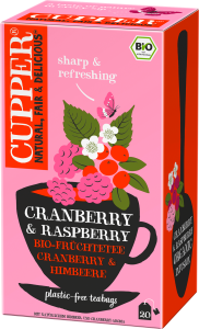 Bio Cupper Cranberry&Raspberry 20ST 40g