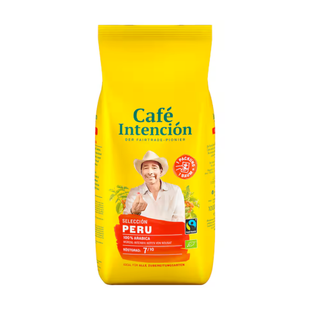 Bio Cafe Intencion Bohne Peru Fairtrade 1kg