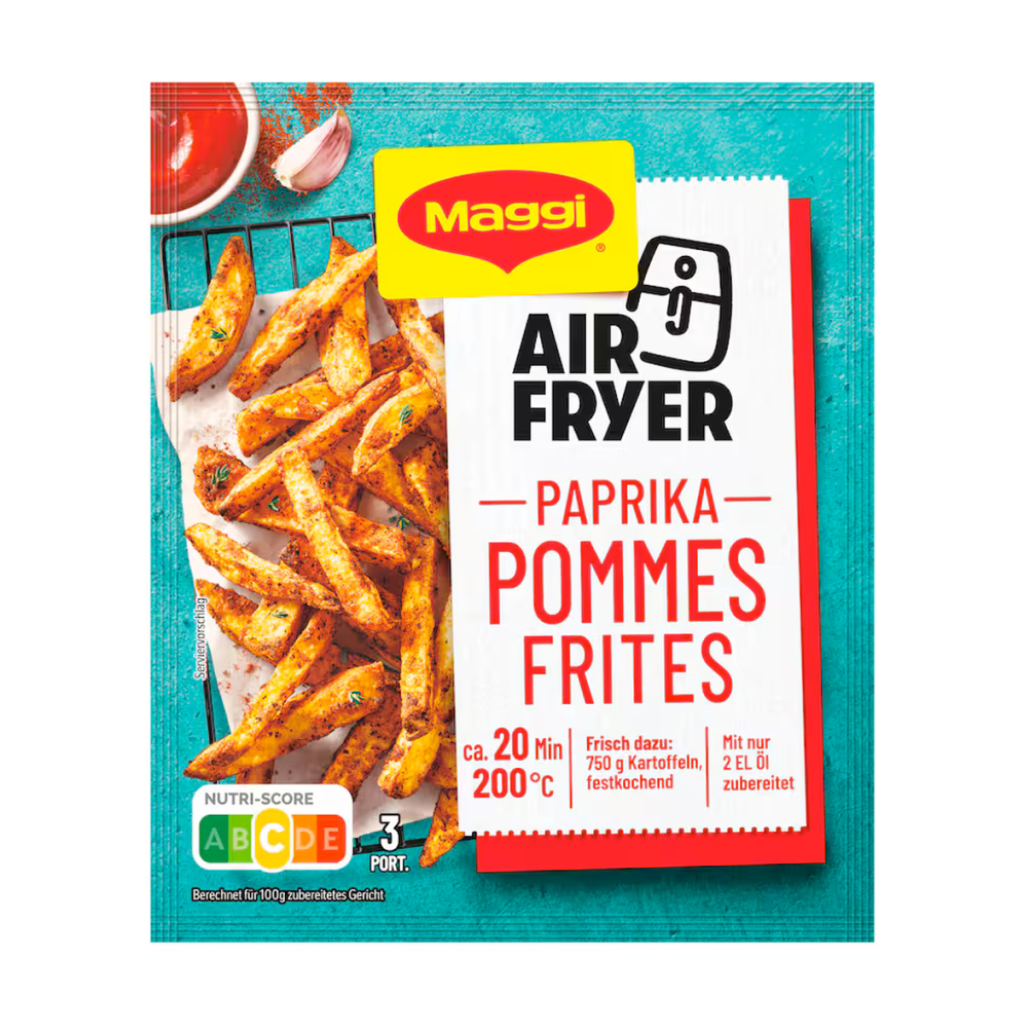 Maggi Fix Airfryer Knusper Pommes Paprika 34g