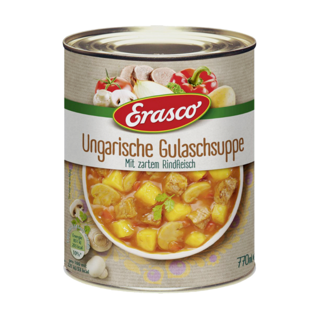 Erasco Gulasch-Suppe mit Rindfleisch 350ml
