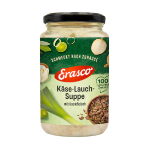 Erasco Käse-Lauch-Suppe mit Hackfleisch 350ml