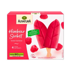 Bio Alnatura Fruchteis Himbeere 4ST 184ml