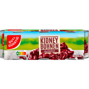 GUT&GÜNSTIG Rote Kidneybohnen 3x200g