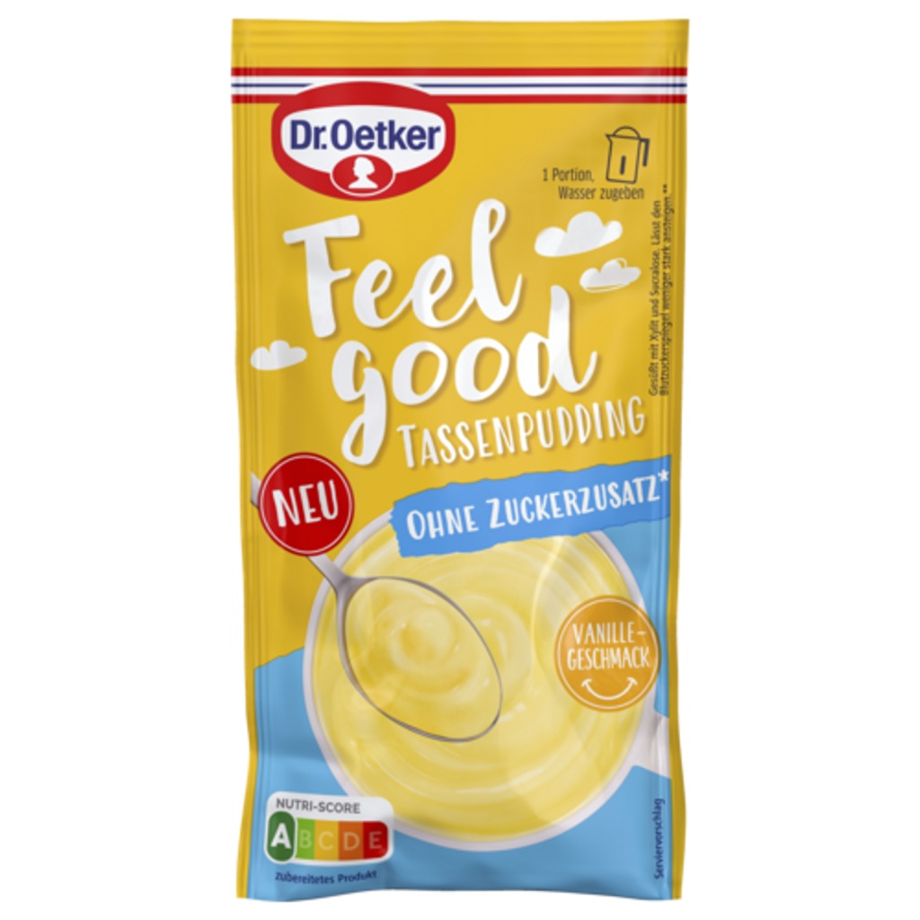 Dr.Oetker Feel Good Tassenpudding Vanille-Geschmack für 150ml 58g