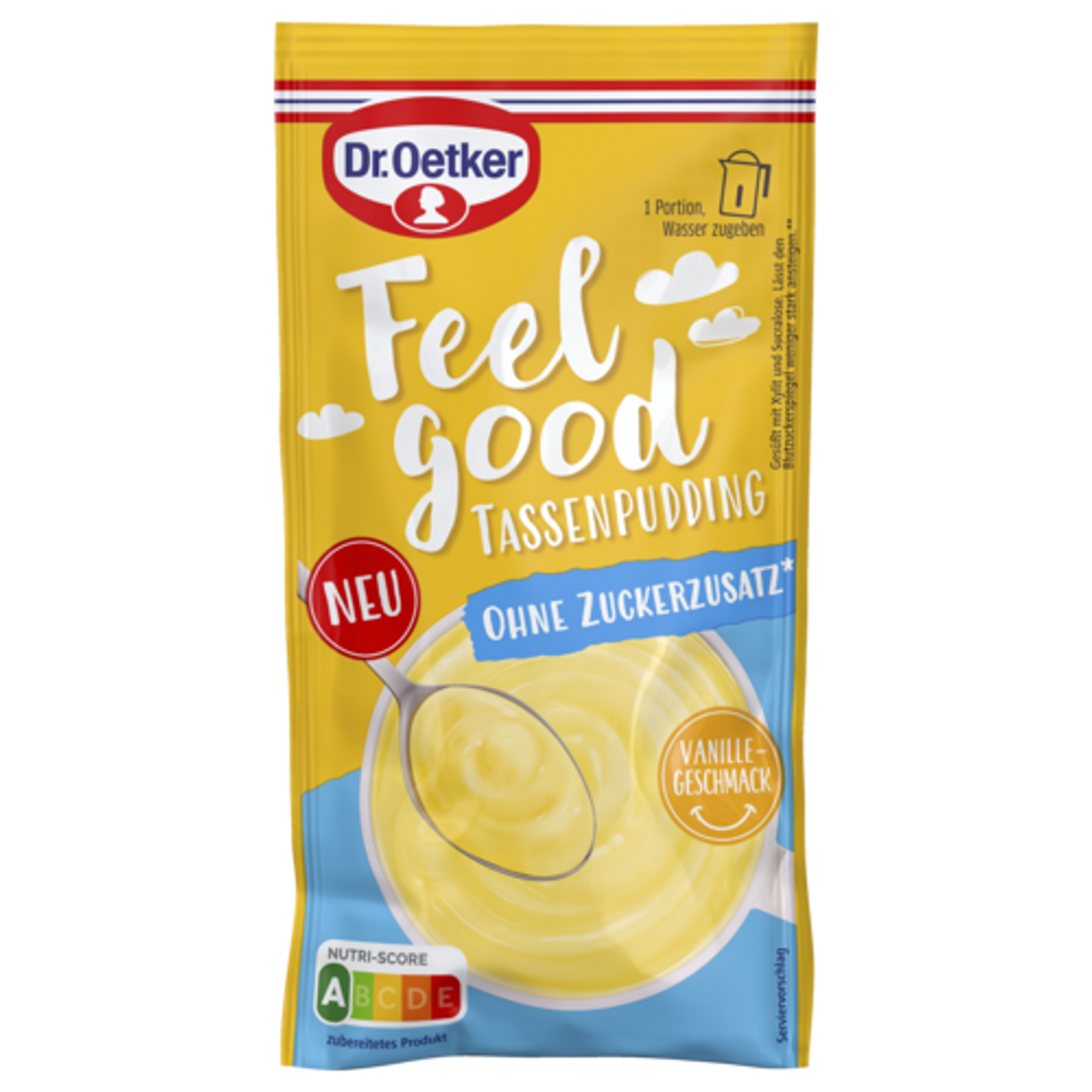 Dr.Oetker Feel Good Tassenpudding Vanille-Geschmack für 150ml 58g