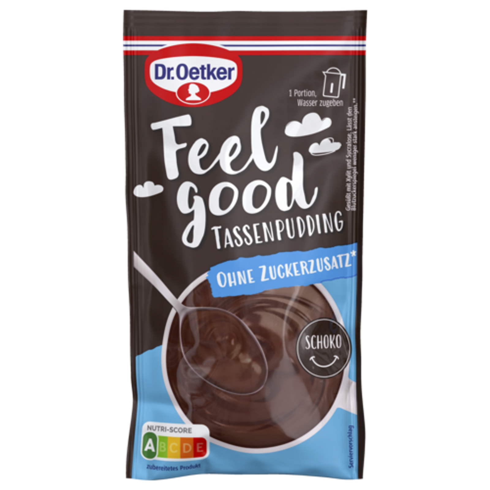 Dr.Oetker Feel Good Tassenpudding Schoko für 150ml 62g