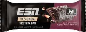 ESN Designer Bar Dark Chocolate Salted Almond 45g