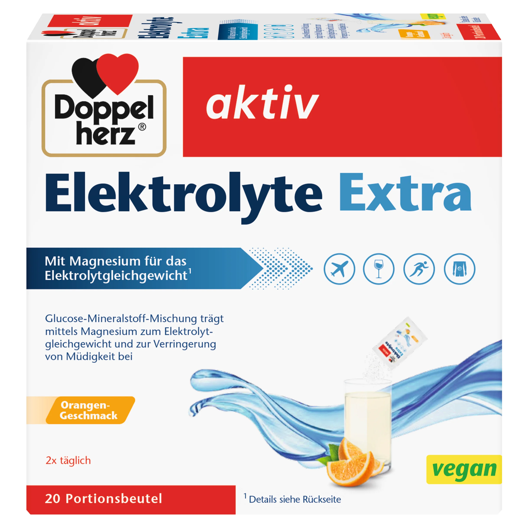 Doppelherz Elektrolyte Extra Direct 20ST 110g