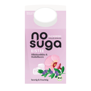 Bio Nosuga Eistee Hibiskusblüte&Heidelbeere 0,5l EW