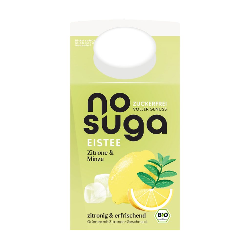 Bio Nosuga Eistee Zitrone&Minze 0,5l EW