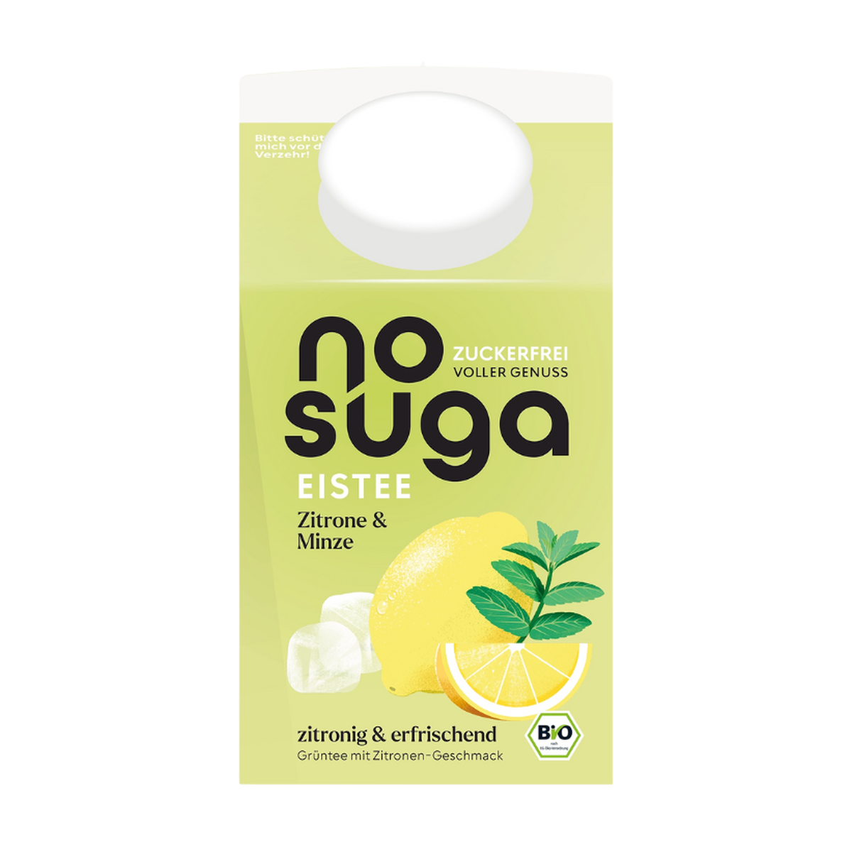 Bio Nosuga Eistee Zitrone&Minze 0,5l EW