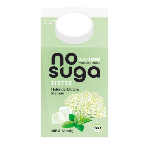 Bio Nosuga Eistee Holunderblüte&Melisse 0,5l EW