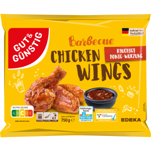 GUT&GÜNSTIG Chicken Wings BBQ 750g VLOG QS ITW