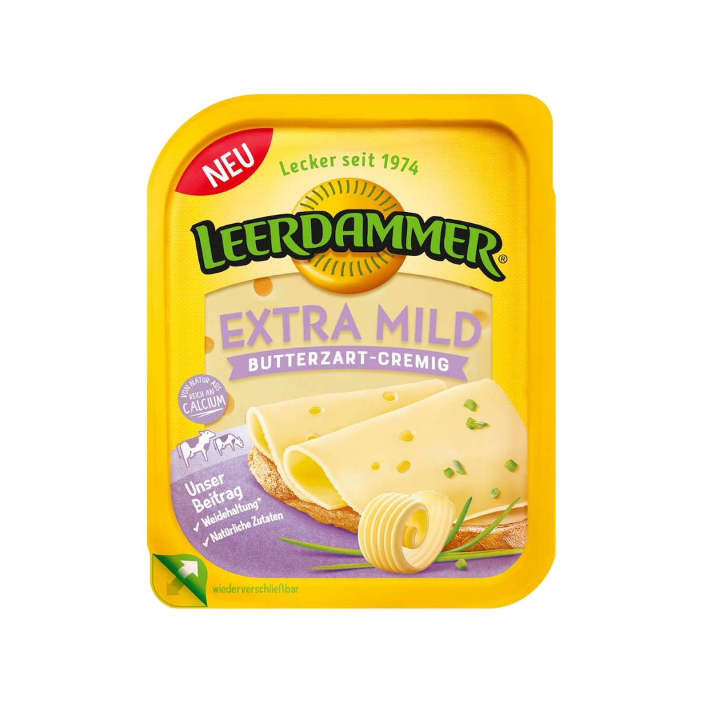 Leerdammer Extra Mild Scheiben 50% 130g