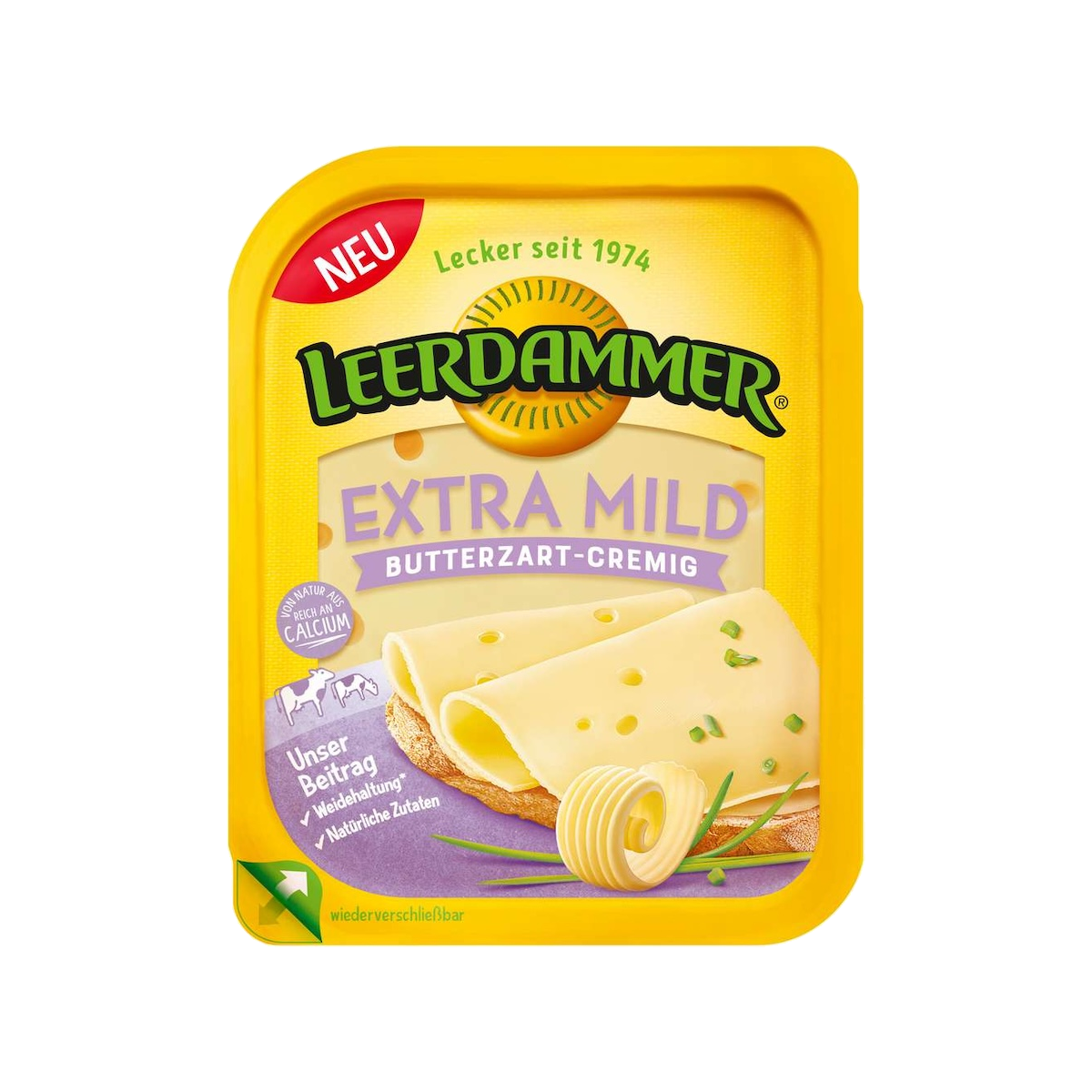 Leerdammer Extra Mild Scheiben 50% 130g