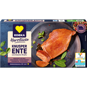 EDEKA Herzstücke Knusper Ente ohne Knochen 320g QS ITW