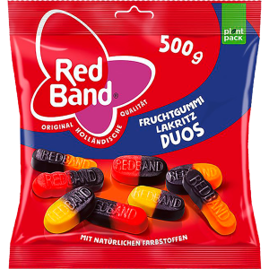 Red Band Fruchtgummi Lakritz Duos 500g