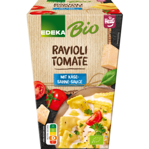 Bio EDEKA Ravioli Tomate mit Käse-Sahne-Soße 350g