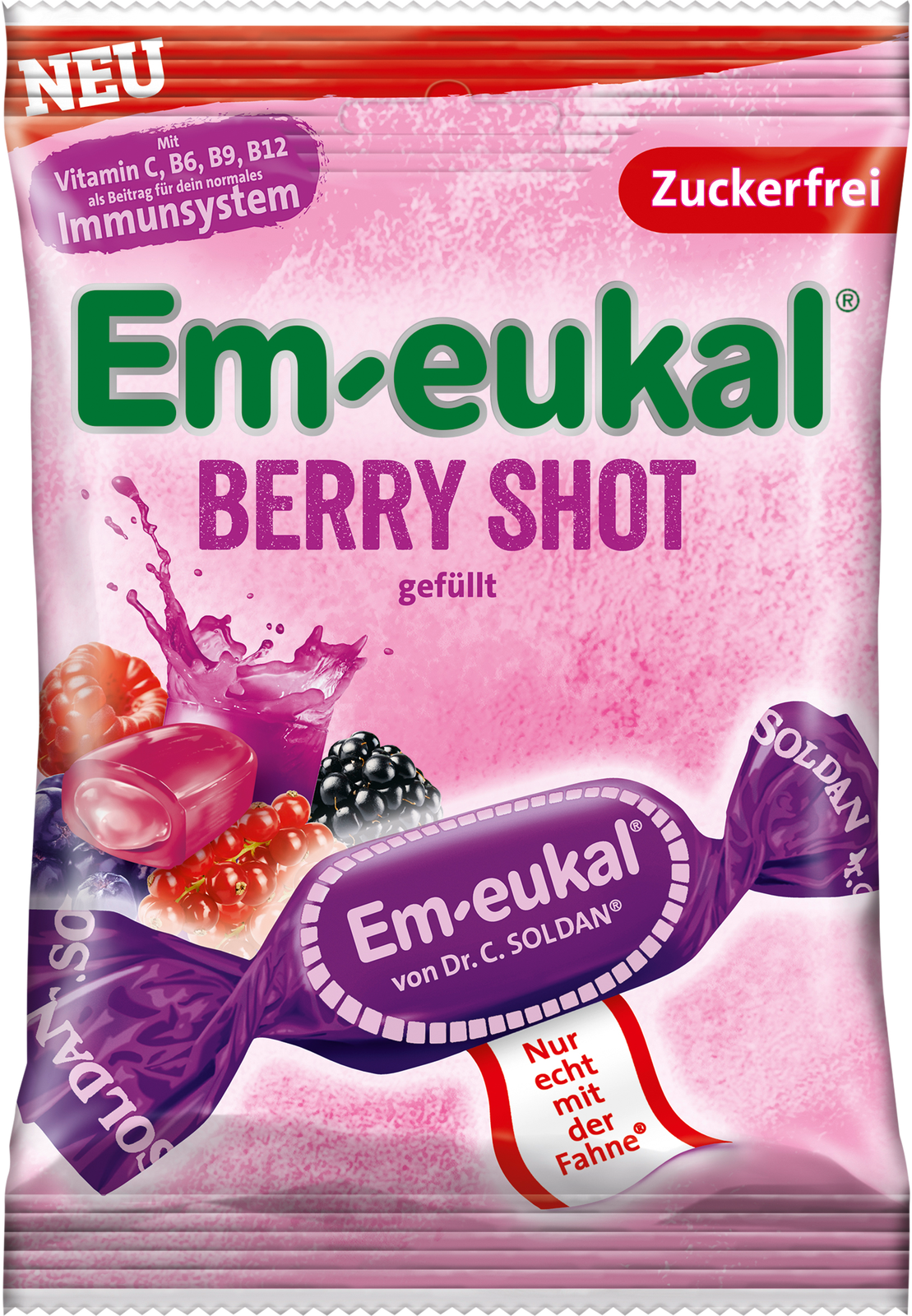 Em-eukal Berry Shot zuckerfrei 75g