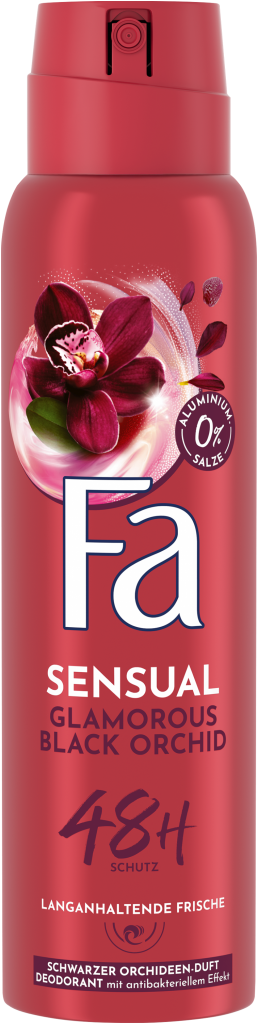 FA Deospray Sensual Glamorous Black Orchid 150ml