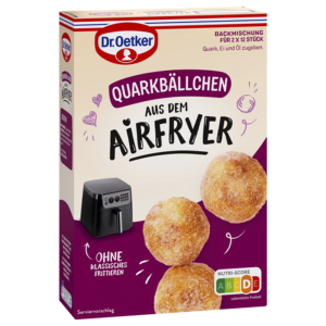 Dr.Oetker Backmischung Airfryer Quarkbällchen 420g