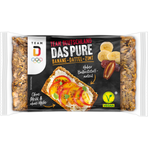 TEAM D Das Pure Langzeitbrot Banane Dattel 300g