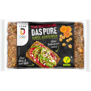 TEAM D Das Pure Langzeitbrot Kichererbse Gemüse 300g